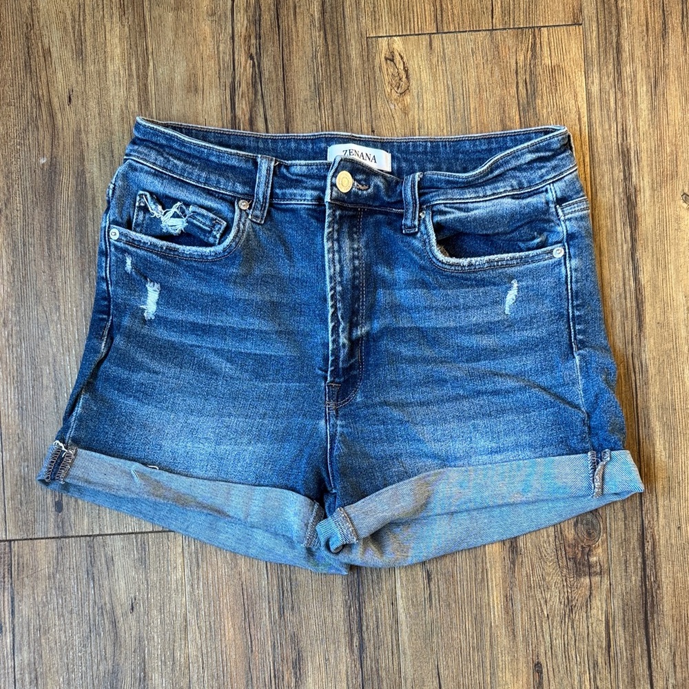 Universal Thread Dark Blue Jean Shorts